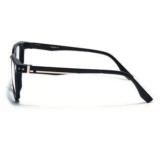 Eyejack Black & Brown Wayfarer Eyeglasses for Men & Women (162004FCL2474)