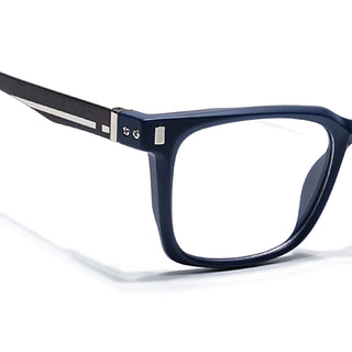 Eyejack Blue Wayfarer Eyeglasses for Men & Women (162004FCL2478)