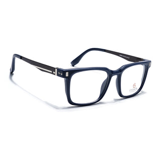 Eyejack Blue Wayfarer Eyeglasses for Men & Women (162004FCL2478)