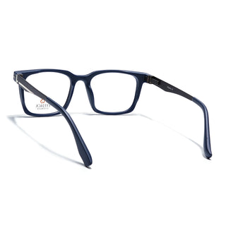 Eyejack Blue Wayfarer Eyeglasses for Men & Women (162004FCL2478)