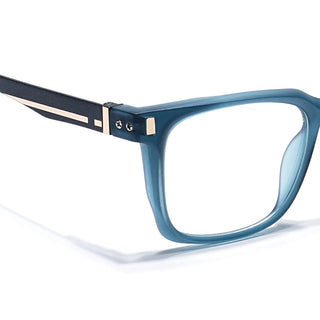 Eyejack Sea Green Wayfarer Eyeglasses for Men & Women (162004FCL2479)