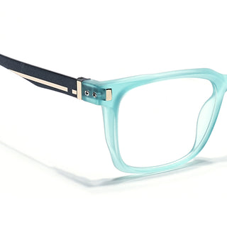 Eyejack Aqua Wayfarer Eyeglasses for Men & Women (162004FCL2480)