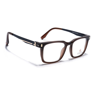 Eyejack Brown Wayfarer Eyeglasses for Men & Women (162004FCL2481)