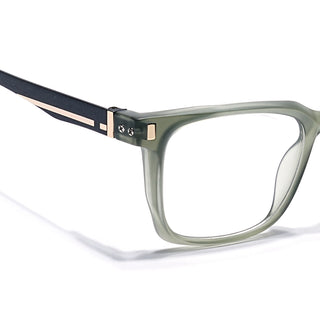 Eyejack Olive Wayfarer Eyeglasses for Men & Women (162004FCL2482)