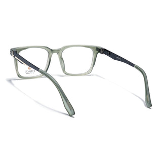 Eyejack Olive Wayfarer Eyeglasses for Men & Women (162004FCL2482)
