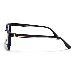Eyejack Black Wayfarer Eyeglasses for Men & Women (162005FCL2484)