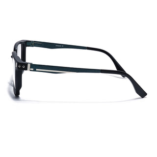 Eyejack Black Wayfarer Eyeglasses for Men & Women (162005FCL2485)