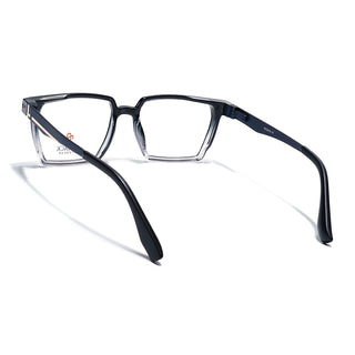 Eyejack Black & Transparent Wayfarer Eyeglasses for Men & Women (162005FCL2487)