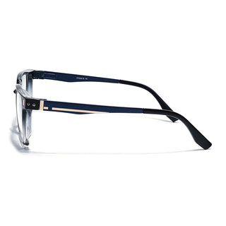 Eyejack Black & Transparent Wayfarer Eyeglasses for Men & Women (162005FCL2487)