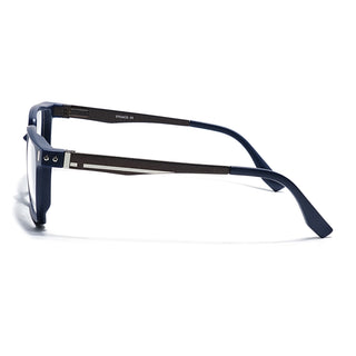 Eyejack Blue Wayfarer Eyeglasses for Men & Women (162005FCL2491)