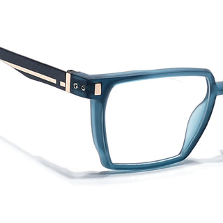 Eyejack Sea Green Wayfarer Eyeglasses for Men & Women (162005FCL2492)