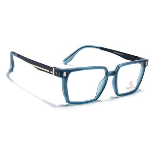 Eyejack Sea Green Wayfarer Eyeglasses for Men & Women (162005FCL2492)