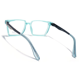 Eyejack Aqua Wayfarer Eyeglasses for Men & Women (162005FCL2493)