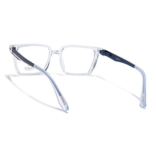 Eyejack Transparent Wayfarer Eyeglasses for Men & Women (162005FCL2496)