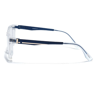 Eyejack Transparent Wayfarer Eyeglasses for Men & Women (162005FCL2496)