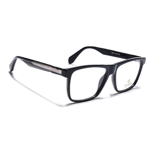 Eyejack Shine Black Wayfarer Eyeglasses for Men & Women (163001FCL2237)