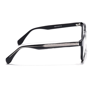 Eyejack Shine Black Wayfarer Eyeglasses for Men & Women (163003FCL2253)