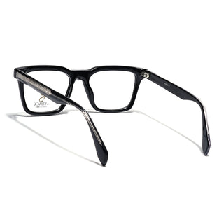 Eyejack Shine Black Wayfarer Eyeglasses for Men & Women (163005FCL2269)