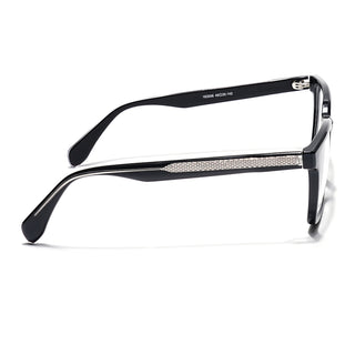 Eyejack Shine Black Wayfarer Eyeglasses for Men & Women (163006FCL2277)