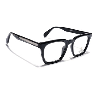 Eyejack Shine Black Wayfarer Eyeglasses for Men & Women (163008FCL2293)