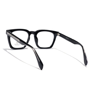 Eyejack Shine Black Wayfarer Eyeglasses for Men & Women (163008FCL2293)