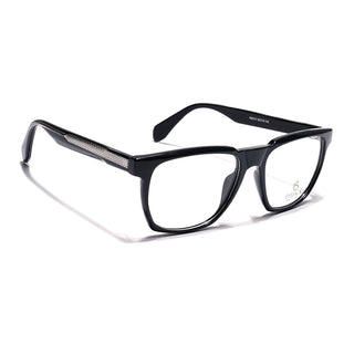 Eyejack Shine Black Wayfarer Eyeglasses for Men & Women (163010FCL2309)
