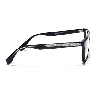 Eyejack Shine Black Wayfarer Eyeglasses for Men & Women (163010FCL2309)