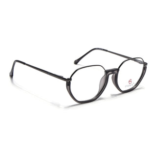 Eyejack Skyline Grey Round Eyeglasses for Men & Women (170201FCL1979-C3)