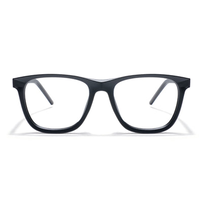 Eyejack Photochromic Matt Black Square Eyeglasses for Men & Women (18004CL592-C2)