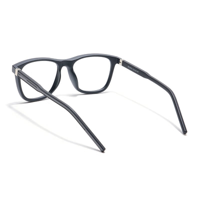 Eyejack Photochromic Matt Black Square Eyeglasses for Men & Women (18004CL592-C2)