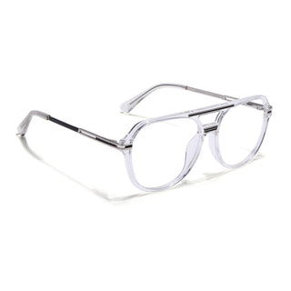 EyeJack Titex Transparent Wayfarer Eyeglasses for Men & Women (18902CL266-C7)