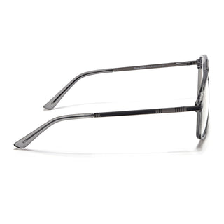 EyeJack Titex Shine Grey Aviator Eyeglasses for Men & Women (18906CL296-C5)