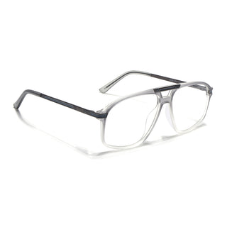 EyeJack Titex Matt Grey Aviator Eyeglasses for Men & Women (18906CL297-C6)