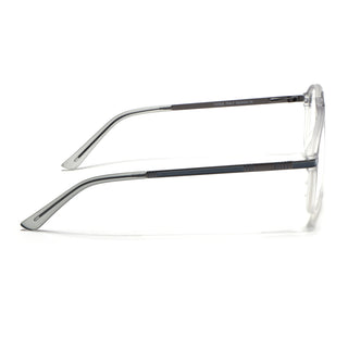 EyeJack Titex Matt Grey Aviator Eyeglasses for Men & Women (18906CL297-C6)