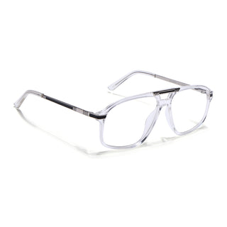 EyeJack Titex Transparent Aviator Eyeglasses for Men & Women (18906CL298-C7)