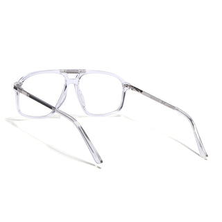 EyeJack Titex Transparent Aviator Eyeglasses for Men & Women (18906CL298-C7)