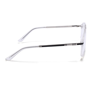 EyeJack Titex Transparent Aviator Eyeglasses for Men & Women (18906CL298-C7)