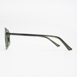 EyeJack Titex Green Aviator Eyeglasses for Men & Women (18906CL300-C9)