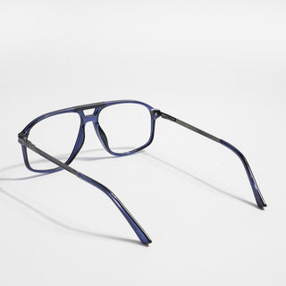 EyeJack Titex Blue Aviator Eyeglasses for Men & Women (18906CL301-C10)