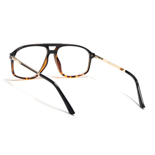EyeJack Titex Demi Brown Aviator Eyeglasses for Men & Women (18906CL302-C11)