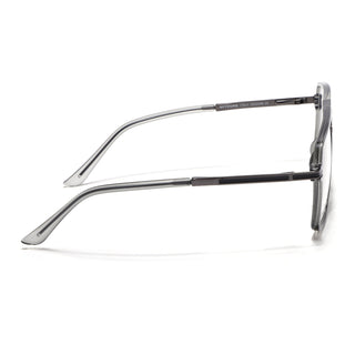 EyeJack Titex Shine Grey Wayfarer Eyeglasses for Men & Women (18908CL318-C5)