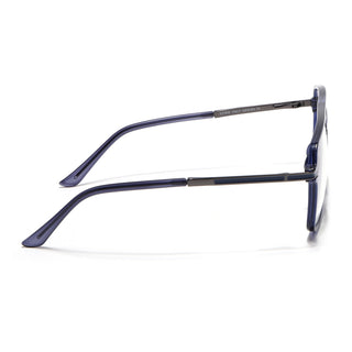 EyeJack Titex Blue Wayfarer Eyeglasses for Men & Women (18908CL323-C10)