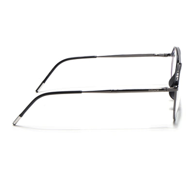 Eyejack Aura Grey & Black Wayfarer Eyeglasses for Men & Women (19001FCL1946-C1)