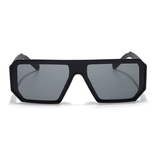 Eyejack Black Square Sunglasses for Men & Women (1904CL1032)