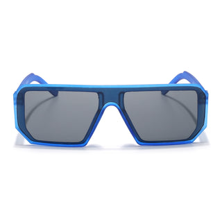 Eyejack Blue Square Sunglasses for Men & Women (1904CL1033)