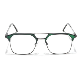 Eyejack Turbo Green & Black Wayfarer Eyeglasses for Men & Women