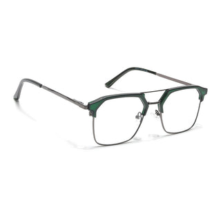 Eyejack Turbo Green & Black Wayfarer Eyeglasses for Men & Women