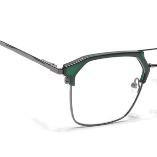 Eyejack Turbo Green & Black Wayfarer Eyeglasses for Men & Women