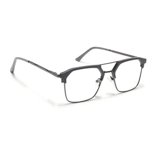 Eyejack Turbo Grey & Black Wayfarer Eyeglasses for Men & Women