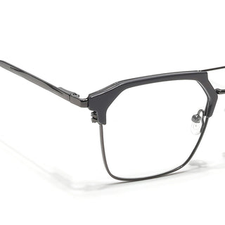 Eyejack Turbo Grey & Black Wayfarer Eyeglasses for Men & Women